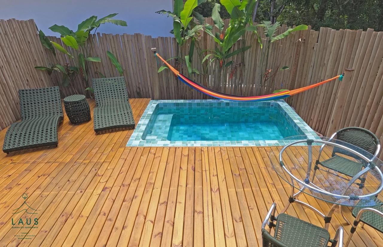 Laus Bangalos Experience - Piscina Privativa - Praia De Algodoes - Peninsula De Marau - Bahia Praia dos Algodoes Zewnętrze zdjęcie